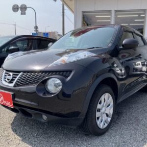 2014 Nissan Juke black gasoline used car Japan export