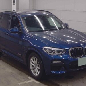 2017 Bmw X3 blue diesel used car Japan export