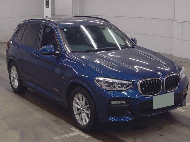 Ref:AUX-23017294 BMW X3 2017 1 2017 Bmw X3 blue diesel used car Japan export