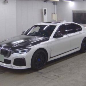 2020 Bmw 7 Series white gasoline used car Japan export