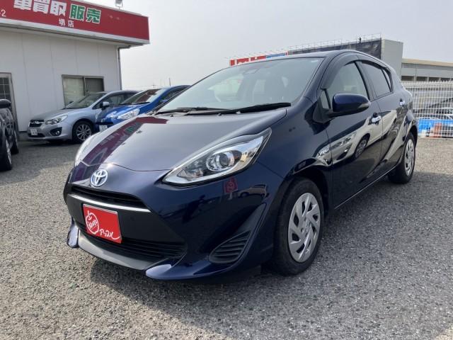 Ref:AUX-23019279 TOYOTA AQUA 2019 1 2019 Toyota Aqua blue gasoline used car Japan export