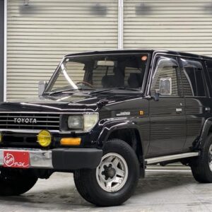 1995 Toyota Land Cruiser Prado black diesel used car Japan export