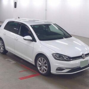 2018 Volkswagen Golf white gasoline used car Japan export