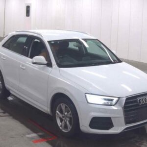 2015 Audi Q3 white gasoline used car Japan export