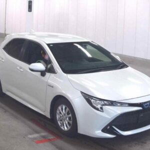 2019 Toyota Corollasport pearl gasoline used car Japan export