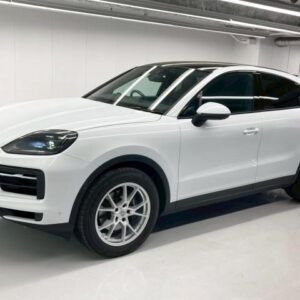 2023 Porsche Cayenne Coupe white gasoline used car Japan export