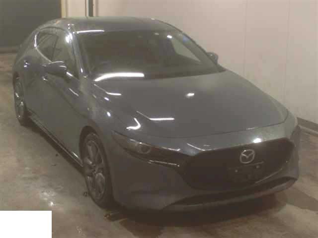 Ref:AUX-23019591 MAZDA MAZDA3 FASTBACK 2019 1 2019 Mazda Mazda3 Fastback gray diesel used car Japan export