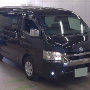 2025 Toyota Hiace Van black diesel used car Japan export