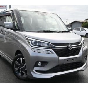 2019 Suzuki Solio Bandit silver gasoline used car Japan export