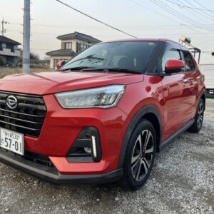 2019 Daihatsu Rocky red gasoline used car Japan export