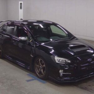 2014 Subaru Wrx Sti black gasoline used car Japan export