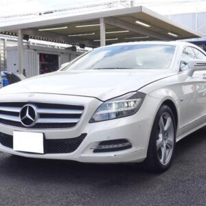 2011 Mercedes Benz Cls-Class white gasoline used car Japan export