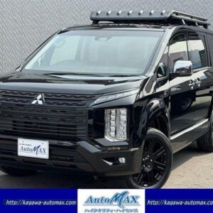 2024 Mitsubishi Delica D:5 black diesel used car Japan export