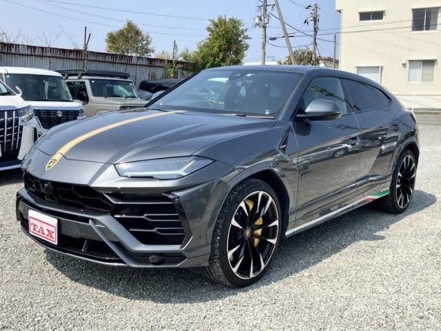 Ref:AUX-23019934 LAMBORGHINI URUS 2019 1 2019 Lamborghini Urus gunmetal gasoline used car Japan export