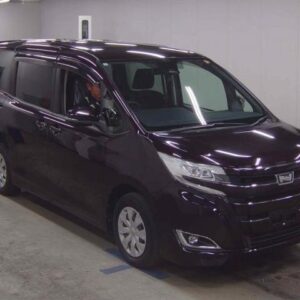 2017 Toyota Noah purple gasoline used car Japan export