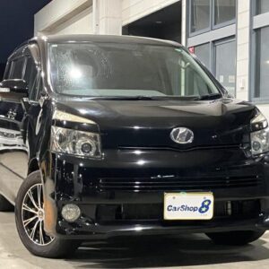 2009 Toyota Voxy black gasoline used car Japan export