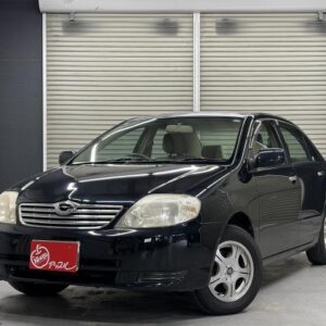 2003 Toyota Corolla green gasoline used car Japan export