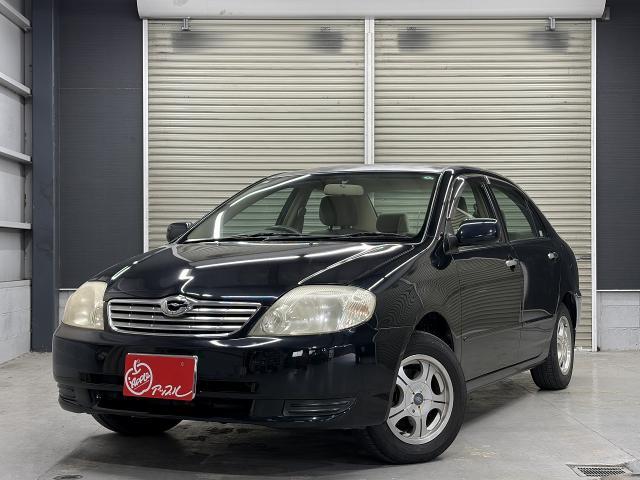 Ref:AUX-23020002 TOYOTA COROLLA 2003 1 2003 Toyota Corolla green gasoline used car Japan export