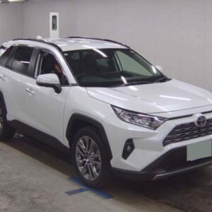 2023 Toyota Rav4 pearl gasoline used car Japan export