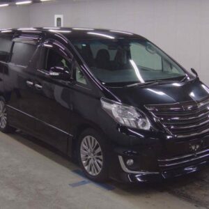 2013 Toyota Alphard black gasoline used car Japan export
