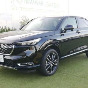 2023 Honda Vezel black hybrid used car Japan export
