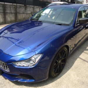 2015 Maserati Ghibli blue gasoline used car Japan export