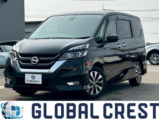 Ref:AUX-23027712 NISSAN SERENA 2017 1 2017 Nissan Serena black gasoline used car Japan export