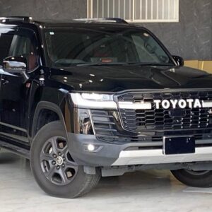 2023 Toyota Land Cruiser black diesel used car Japan export