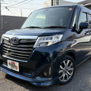 2016 Toyota Roomy blue gasoline used car Japan export