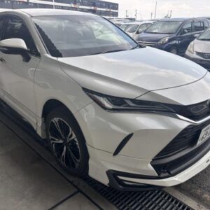 2021 Toyota Harrier Hybrid pearl hybrid used car Japan export
