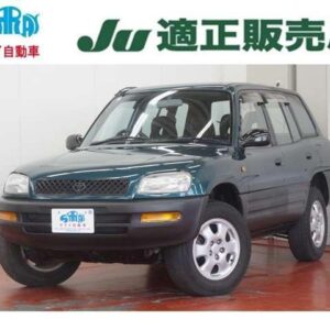1996 Toyota Rav4L green gasoline used car Japan export