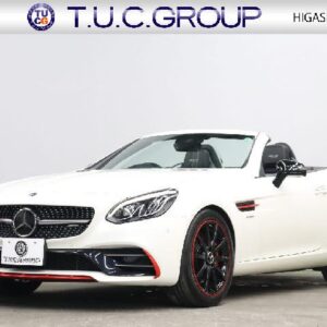 2017 Mercedes Amg Slc white gasoline used car Japan export