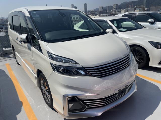 Ref:AUX-23033532 NISSAN SERENA 2016 1 2016 Nissan Serena pearl hybrid used car Japan export