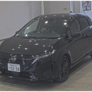 2024 Nissan Aura black gasoline used car Japan export
