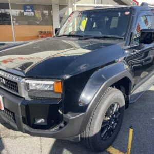 2025 Toyota Land Cruiser 250 black gasoline used car Japan export