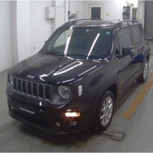 2022 Chrysler Jeep Jeep Renegade black gasoline used car Japan export