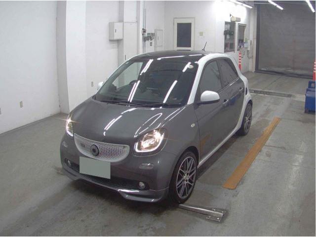 Ref:AUX-23035079 MCC SMART SMART FOR FOUR 2017 1 2017 Mcc Smart Smart For Four gray gasoline used car Japan export