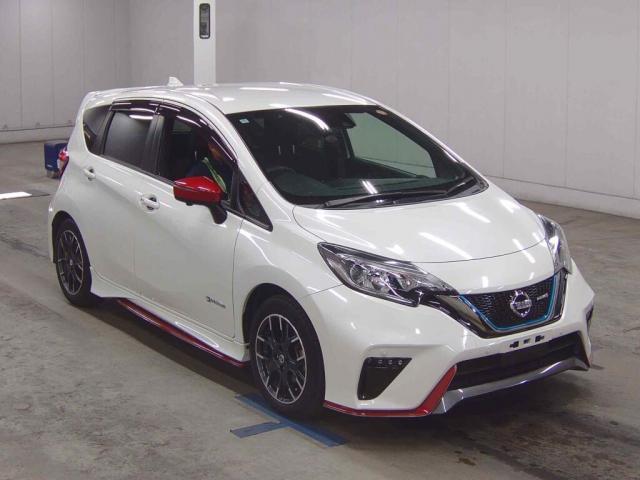 Ref:AUX-23035182 NISSAN NOTE 2020 1 2020 Nissan Note pearl gasoline used car Japan export