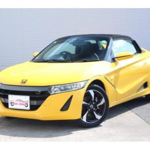 2015 Honda S660 yellow gasoline used car Japan export