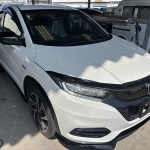 2020 Honda Vezel pearl hybrid used car Japan export