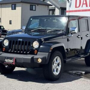 2013 Chrysler Jeep Jeep Wrangler Unlimited black gasoline used car Japan export
