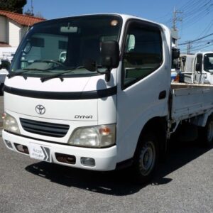2005 Toyota Dyna Truck white gasoline used car Japan export