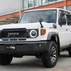 2024 Toyota Land Cruiser 70 white diesel used car Japan export