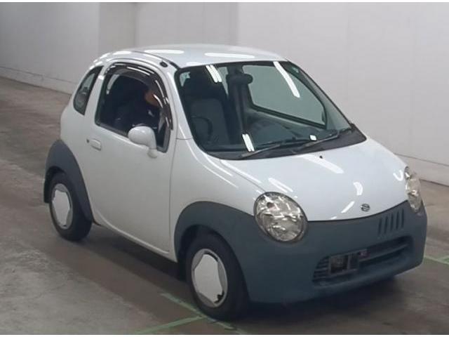 Ref:AUX-23039644 SUZUKI TWIN 2003 1 2003 Suzuki Twin white gasoline used car Japan export