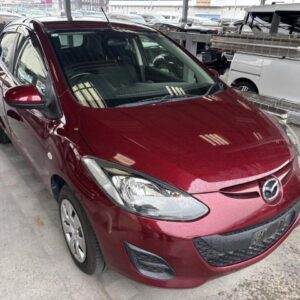 2013 Mazda Demio wine gasoline used car Japan export