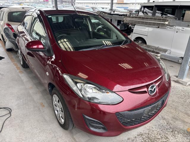 Ref:AUX-23039793 MAZDA DEMIO 2013 1 2013 Mazda Demio wine gasoline used car Japan export