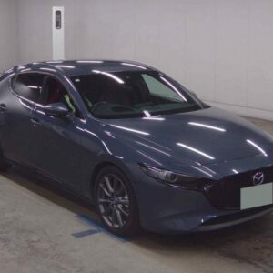2021 Mazda Mazda3 Fastback gray gasoline used car Japan export