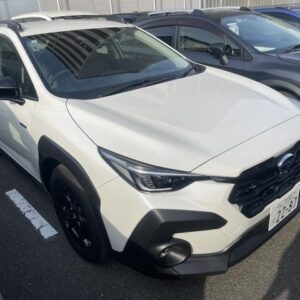 2023 Subaru Crosstrek pearl hybrid used car Japan export