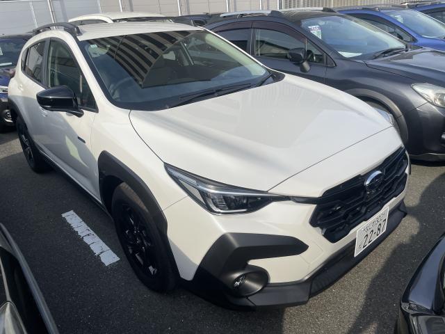 Ref:AUX-23039807 SUBARU CROSSTREK 2023 1 2023 Subaru Crosstrek pearl hybrid used car Japan export