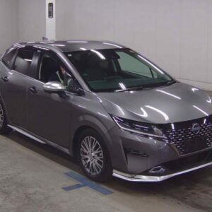 2021 Nissan Note gray gasoline used car Japan export